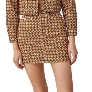 Reformation Jackie High Rise Denim Mini Skirt - Size 29